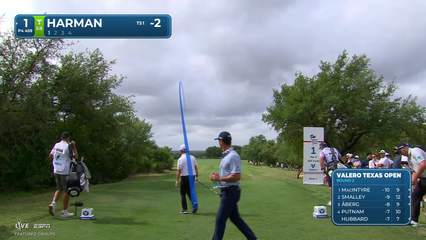 Brian Harman | Round 2 | 1st hole | Shot 1 | 2026 Valero