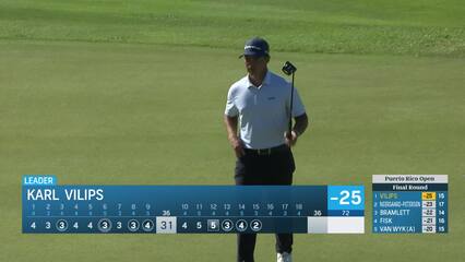 Karl Vilips | Round 4 | 15th hole | Shot 2 | 2025 Puerto Rico