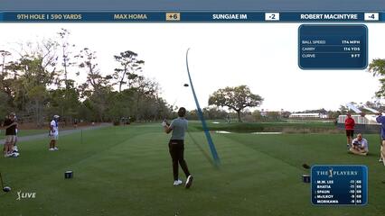 Max Homa | Round 2 | 9th hole | Shot 1 | 2025 THE PLAYERS