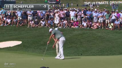 Scottie Scheffler | Round 2 | 11th hole | Shot 3 | 2025 BMW Championship