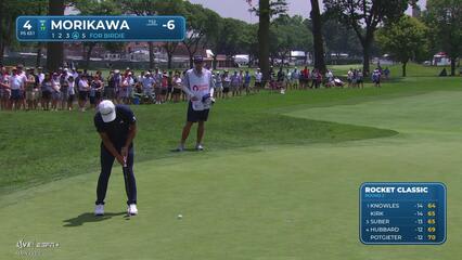 Collin Morikawa | Round 2 | 4th hole | Shot 5 | 2025 Rocket Classic