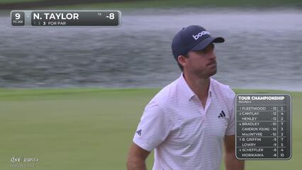 Nick Taylor | Round 3 | 9th hole | Shot 3 | 2025 TOUR Championship