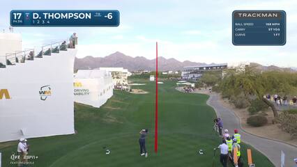 Davis Thompson | Round 2 | 4th hole | Shot 3 | 2025 WM Phoenix Open