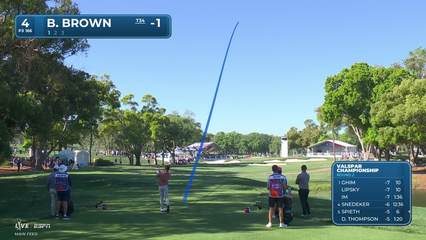 Blades Brown | Round 2 | 4th hole | Shot 1 | 2026 Valspar