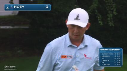 Rico Hoey | Round 3 | 4th hole | Shot 4 | 2025 Wyndham