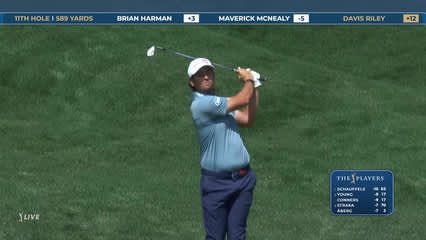 Davis Riley | Round 2 | 11th hole | Shot 3 | 2026 THE PLAYERS