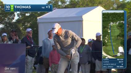 Justin Thomas | Round 2 | 10th hole | Shot 1 | 2026 Valspar