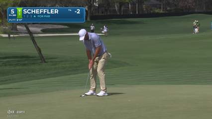 Scottie Scheffler | Round 1 | 5th hole | Shot 5 | 2026 Arnold Palmer