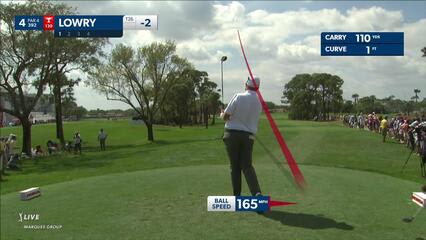 Shane Lowry | 2023 Honda | Round 2 | 4th hole | Shot 1