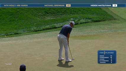 Michael Brennan | Round 4 | 15th hole | Shot 4 | 2026 THE PLAYERS