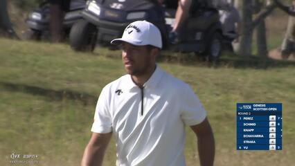 Xander Schauffele | Round 2 | 11th hole | Shot 2 | 2025 Genesis Scottish Open