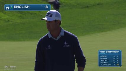 Harris English | Round 3 | 17th hole | Shot 3 | 2025 Truist Championship