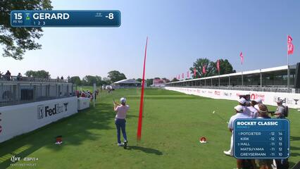 Ryan Gerard | Round 2 | 15th hole | Shot 1 | 2025 Rocket Classic