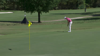 Kristoffer Ventura | Round 4 | 4th hole | Shot 3 | 2025 Sanderson Farms