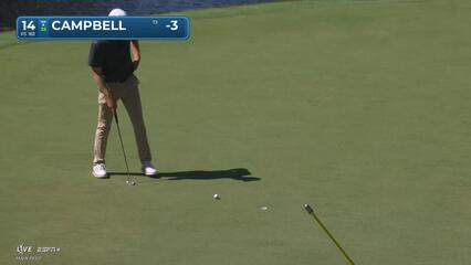 Brian Campbell | Round 1 | 14th hole | Shot 3 | 2025 RBC Heritage