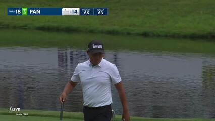 C.T. Pan | 2024 John Deere | Round 2 | 18th hole | Shot 4