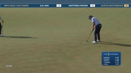 Austin Smotherman | Round 1 | 16th hole | Shot 5 | 2026 THE PLAYERS