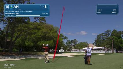 Byeong Hun An | Round 3 | 16th hole | Shot 2 | 2025 RBC Heritage