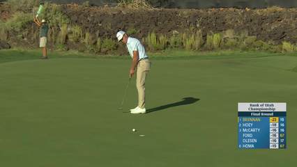Michael Brennan | Round 4 | 16th hole | Shot 4 | 2025 Bank of Utah