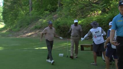 Jerry Kelly | Round 2 | 9th hole | Shot 1 | 2025 Mitsubishi