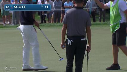 Adam Scott | Round 4 | 12th hole | Shot 4 | 2025 Valspar