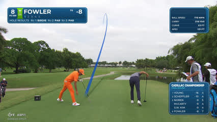 Rickie Fowler | Round 4 | 8th hole | Shot 1 | 2026 Cadillac