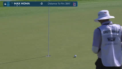 Max Homa | Round 2 | 4th hole | Shot 3 | 2026 Cadillac