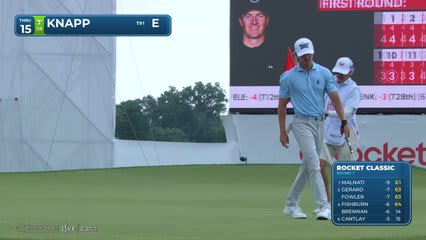 Jake Knapp | Round 1 | 15th hole | Shot 4 | 2026 Rocket Classic