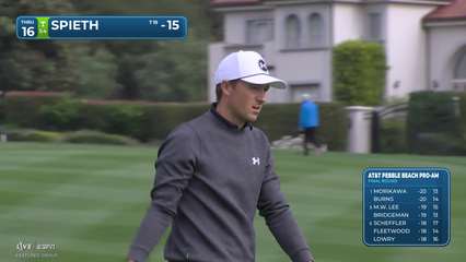 Jordan Spieth | Round 4 | 16th hole | Shot 4 | 2026 AT&T Pebble Beach