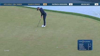 Marco Penge | Round 2 | 4th hole | Shot 4 | 2026 THE PLAYERS