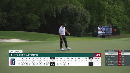 Alex Fitzpatrick | Round 3 | 13th hole | Shot 3 | 2026 Truist Championship