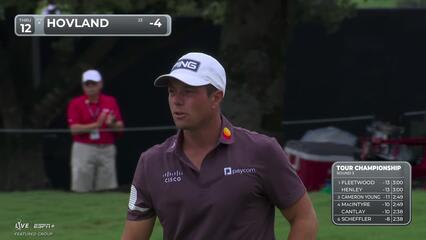 Viktor Hovland | Round 3 | 12th hole | Shot 3 | 2025 TOUR Championship