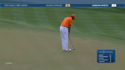 Rickie Fowler | Round 4 | 9th hole | Shot 4 | 2026 THE PLAYERS
