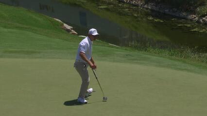 Emiliano Grillo | Round 2 | 16th hole | Shot 2 | 2025 Charles Schwab