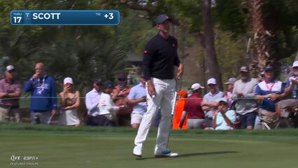 Adam Scott | Round 4 | 17th hole | Shot 3 | 2025 Valspar