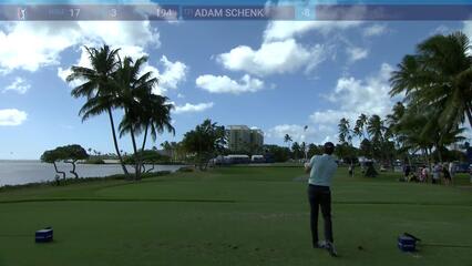 Adam Schenk | Round 3 | 17th hole | Shot 1 | 2025 Sony Open