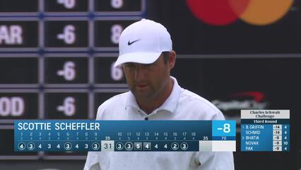 Scottie Scheffler | Round 3 | 17th hole | Shot 3 | 2025 Charles Schwab
