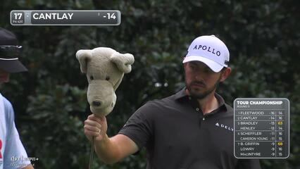 Patrick Cantlay | Round 3 | 17th hole | Shot 1 | 2025 TOUR Championship