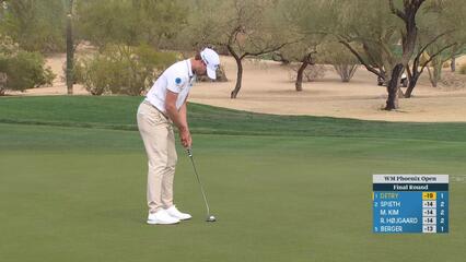 Thomas Detry | Round 4 | 2nd hole | Shot 5 | 2025 WM Phoenix Open