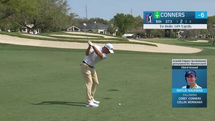 Corey Conners | Round 3 | 5th hole | Shot 2 | 2025 Arnold Palmer Invitational