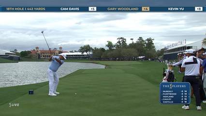 Gary Woodland | Round 1 | 18th hole | Shot 1 | 2026 THE PLAYERS