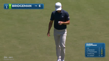 Jacob Bridgeman | Round 1 | 1st hole | Shot 5 | 2026 Valspar