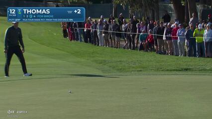 Justin Thomas | Round 2 | 12th hole | Shot 4 | 2025 Valspar