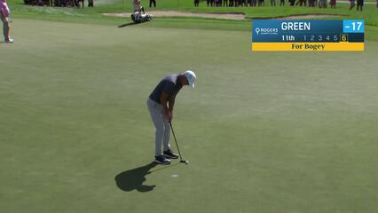 Richard Green | Round 3 | 11th hole | Shot 6 | 2025 Rogers Charity
