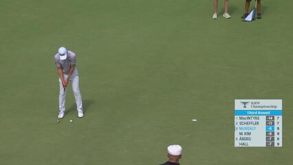 Maverick McNealy | Round 3 | 10th hole | Shot 4 | 2025 BMW Championship