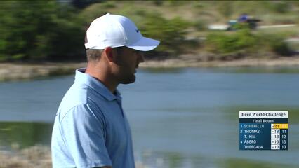 Scottie Scheffler | Round 4 | 12th hole | Shot 2 | 2024 Hero World Challenge