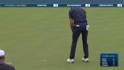 Jordan Spieth | Round 4 | 15th hole | Shot 4 | 2025 THE PLAYERS