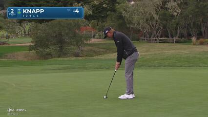 Jake Knapp | Round 1 | 2nd hole | Shot 4 | 2025 AT&T Pebble Beach