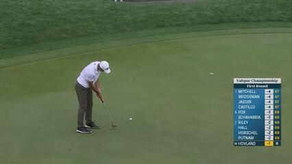 Viktor Hovland | Round 1 | 9th hole | Shot 4 | 2025 Valspar