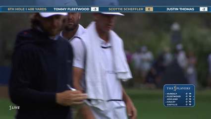 Scottie Scheffler | Round 1 | 6th hole | Shot 2 | 2026 THE PLAYERS